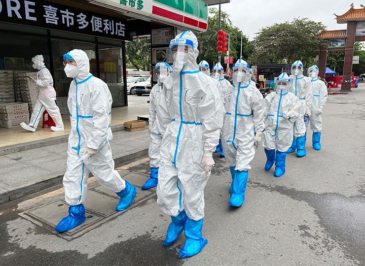 集团党员助力广州疫情封控区，筑牢抗疫“长城”